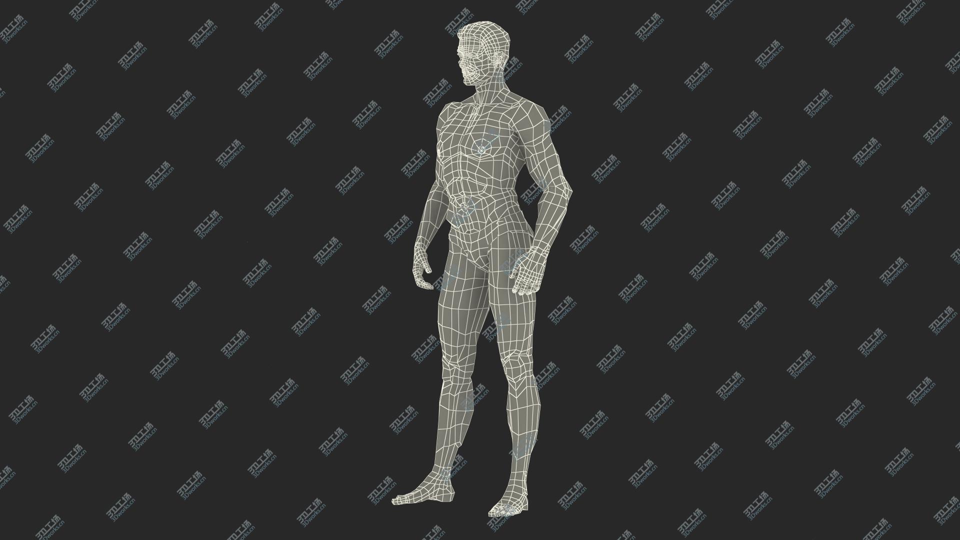 images/goods_img/202104092/3D Fitness Athletic Man model/3.jpg